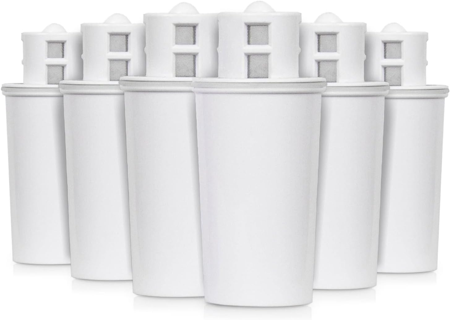 Crystal Quest Standard/SMART Water Filter Pitcher Cartridge – Advanced Filtration for Clean, Healthy Water, Removes Contaminants, Long-Lasting, Easy Installation, 2,000 Gallons [Pack of 6]