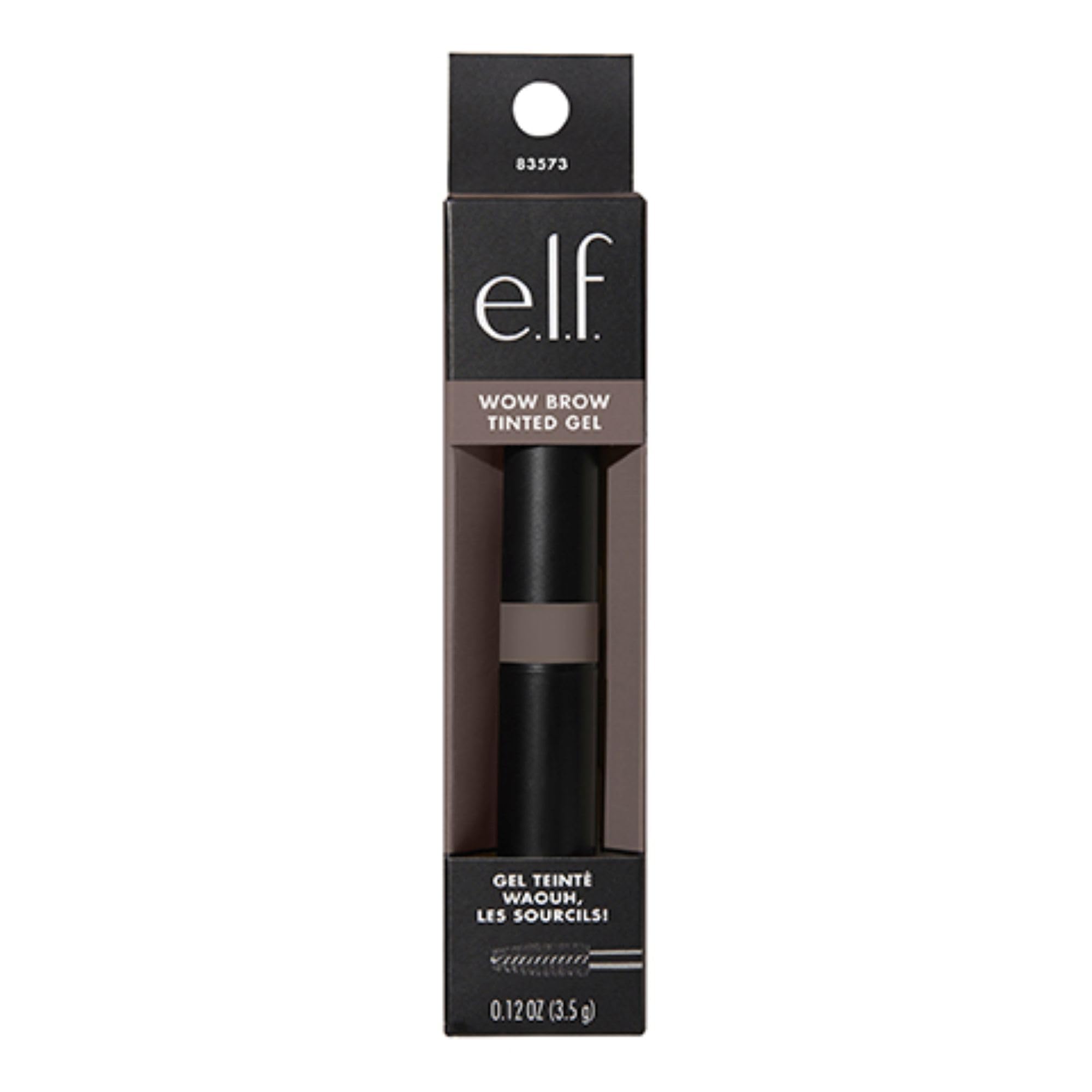 e.l.f. Wow Brow Gel, Volumizing, Buildable, Wax-Gel Hybrid, Creates Full, Voluminous-Looking Brows, Locks Brow Hairs In Place, Neutral Brown - Image 4