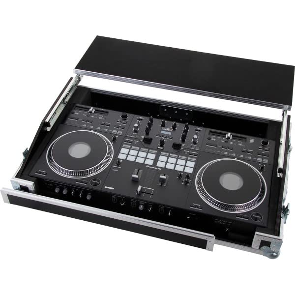 für Pioneer DJ DDJ-REV7 DJ Controller mit Laptopschlitten Casebau