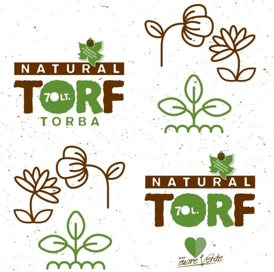 VIALCA Torba per Giardinaggio Biologica Confezione LT.80 - Torba BIONDA 0-40 Natural Torf Sacco LT.80