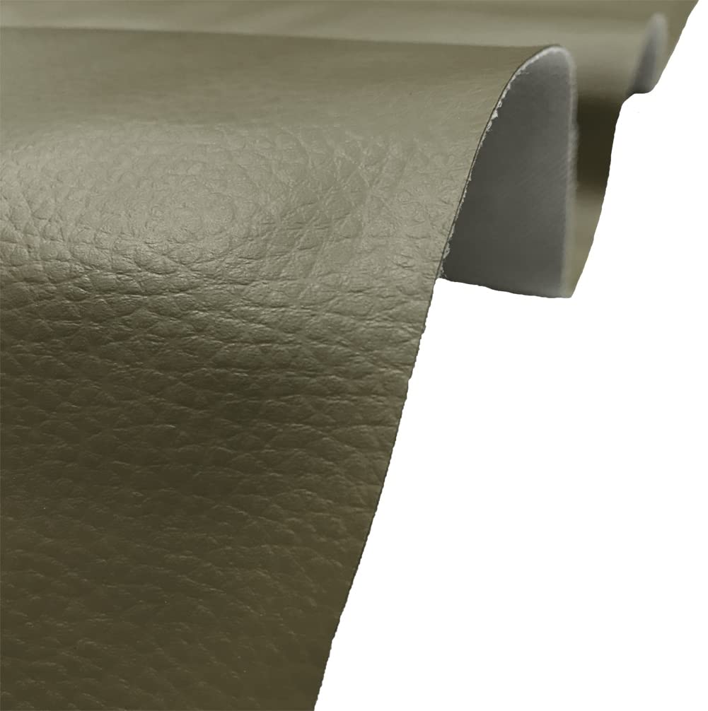 A-Express Grained Faux Leather Fabric Waterproof Heavy Duty Leatherette Vinyl Leathercloth Upholstery Textured Material - Image 2