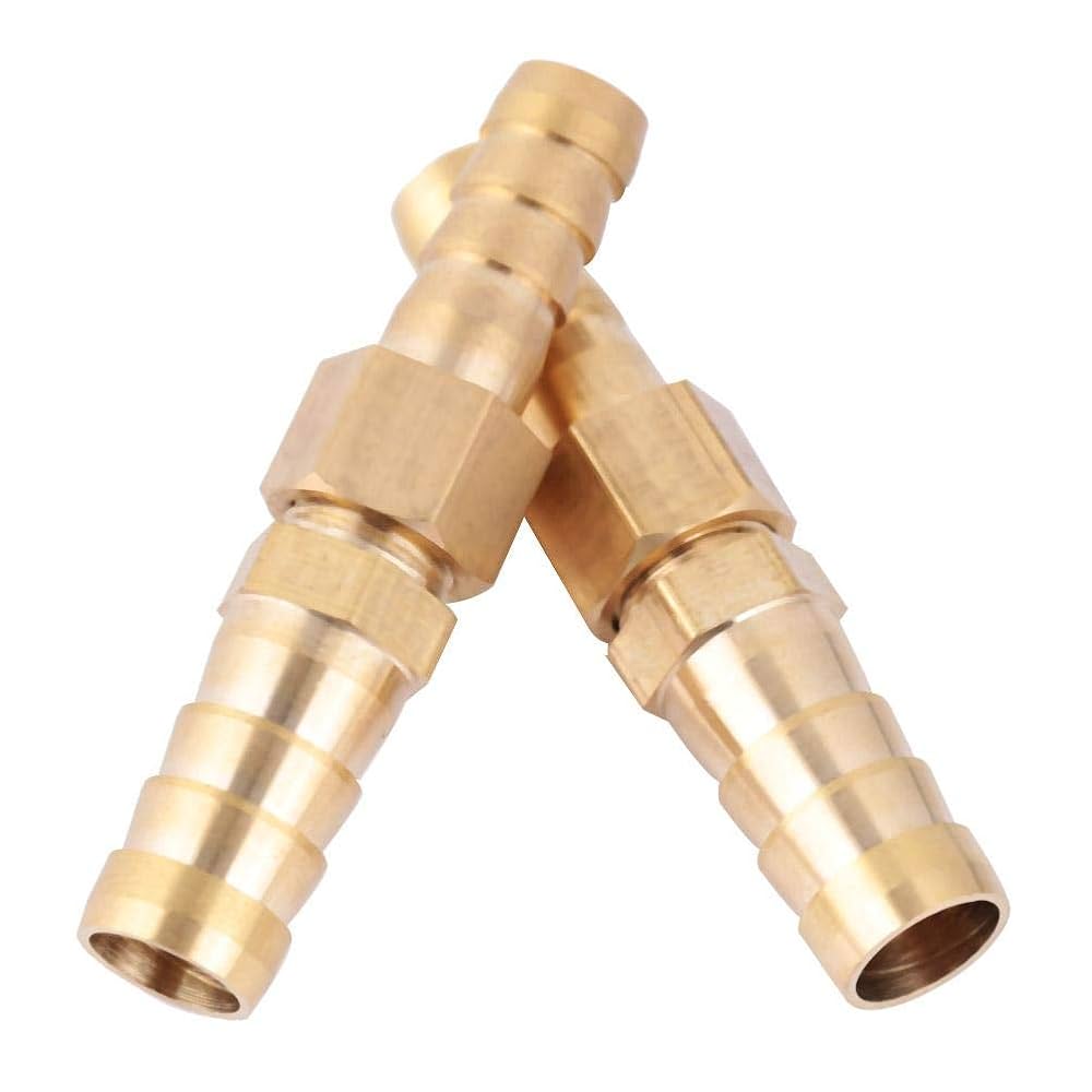 BRASS BARB HOSE Fittings Connector Adapter 10mm Barbed X G1/4 Female
