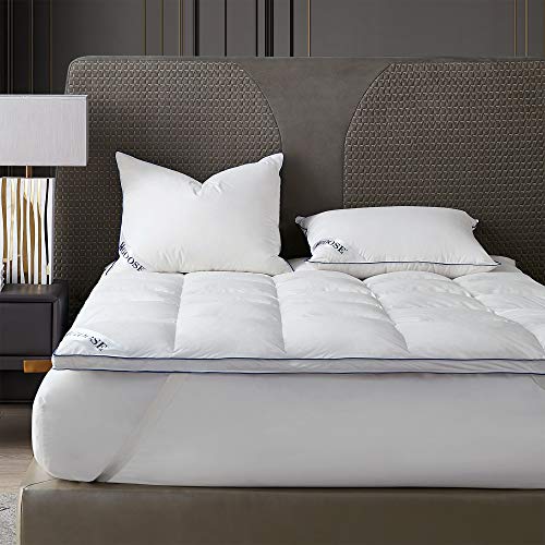 Byourbed HGOOSE - Baffle Box Hungarian Featherbed - Full/Full XL