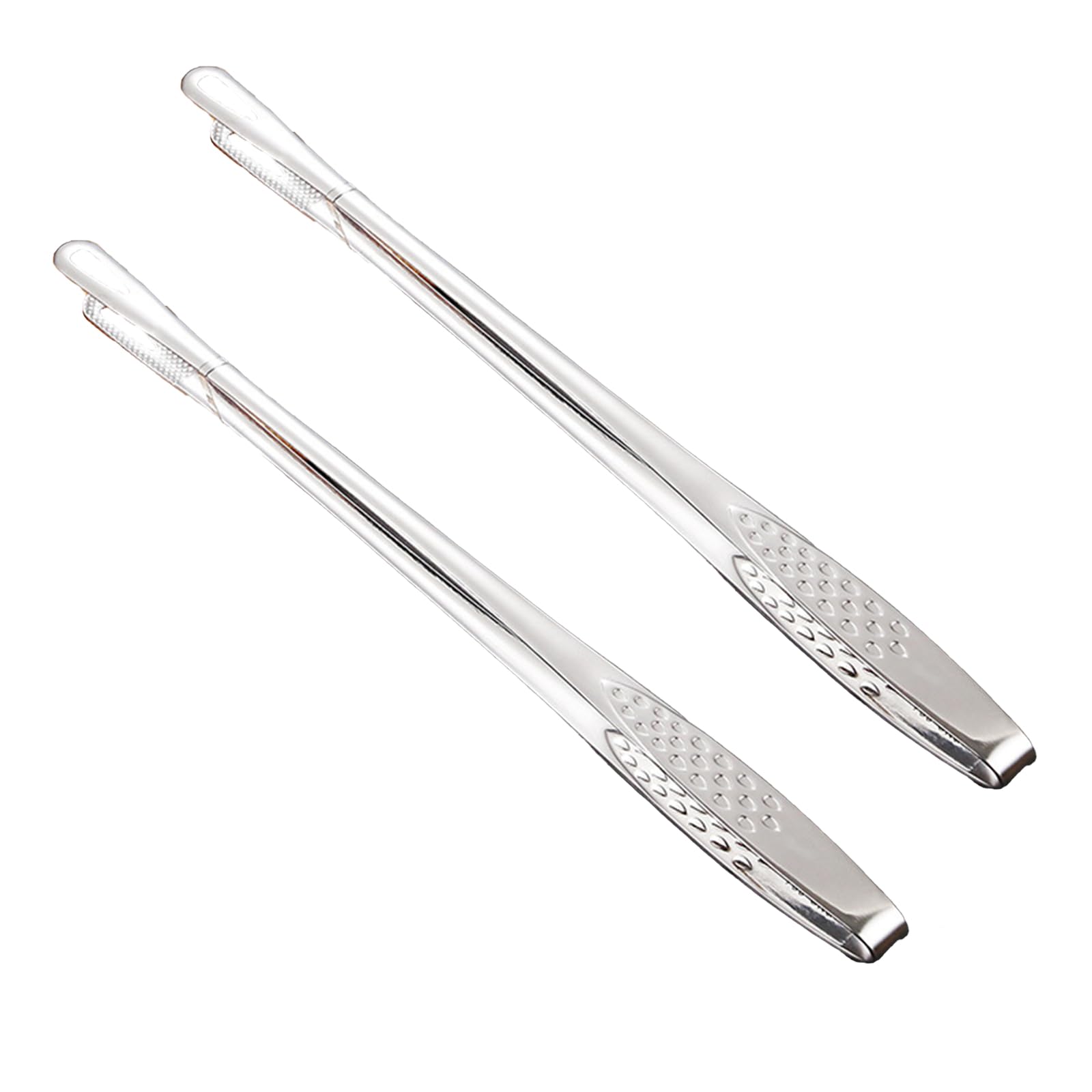2 Pcs Cooking Tweezers,Stainless Steel Tweezers/Tong,11in Stainless Steel Chef Tweezer,Kitchen Tweezer for Cooking with Serrated Tips,for Plating and Barbecue Etc Cookings, Industrial Work