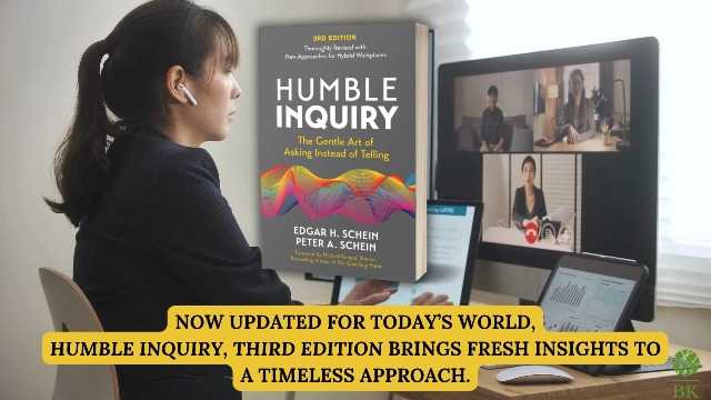 Image of Humble Inquiry, 3rd Edition: The Gentle Art of Asking Instead of Telling (The Humble Leadership Series)