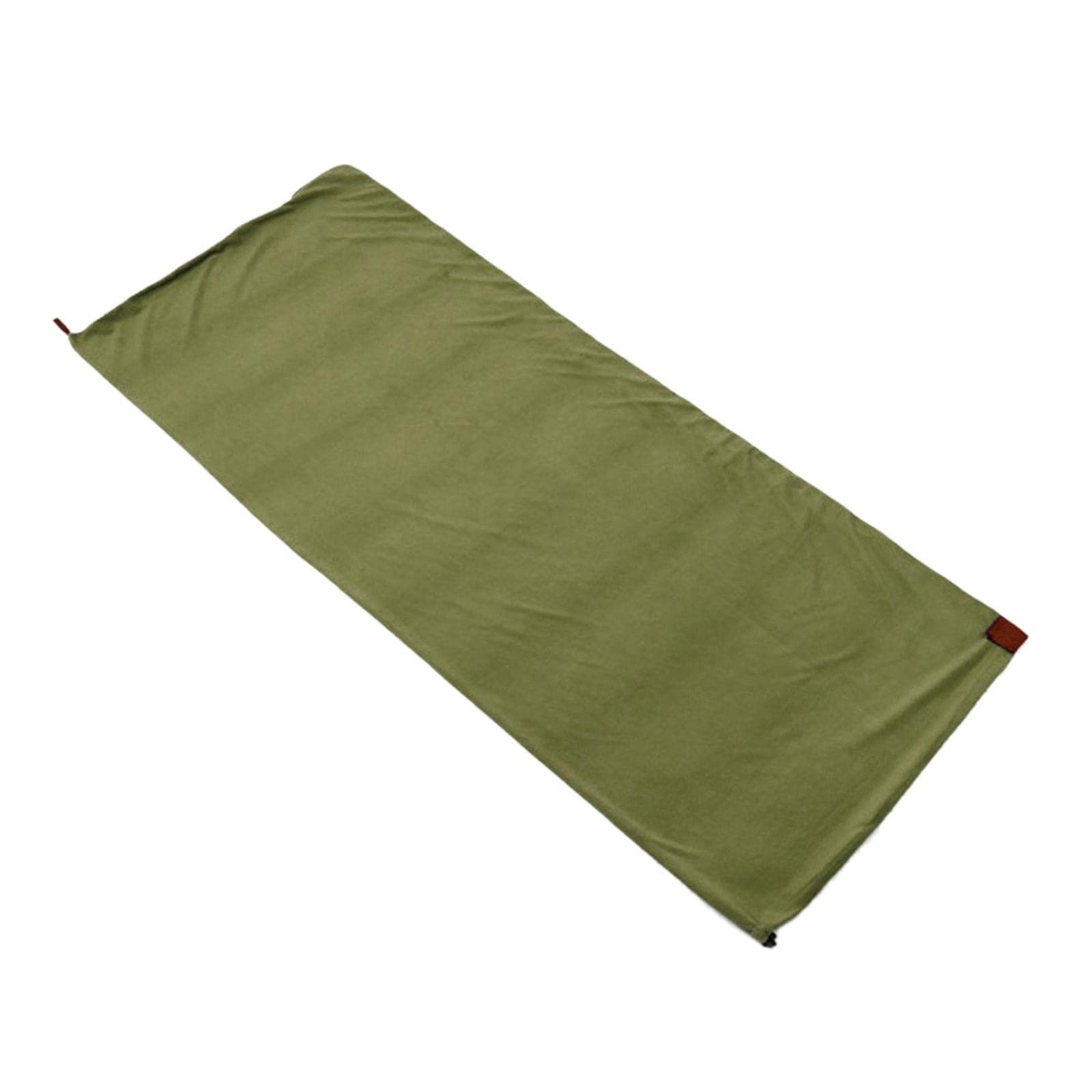 perfk Coperta da Campeggio Fodera a Pelo in Pile Polare per Viaggio Zaino in Spalla Quando Fa Freddo