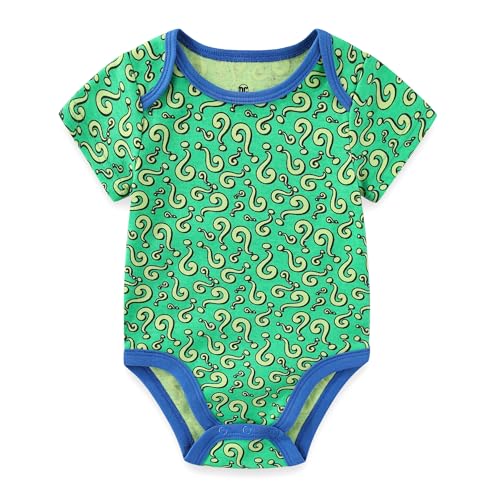 WARNER BROS Batman Robin Joker and Riddler Baby Boys 5 Pack Bodysuit for Newborn and Infant3