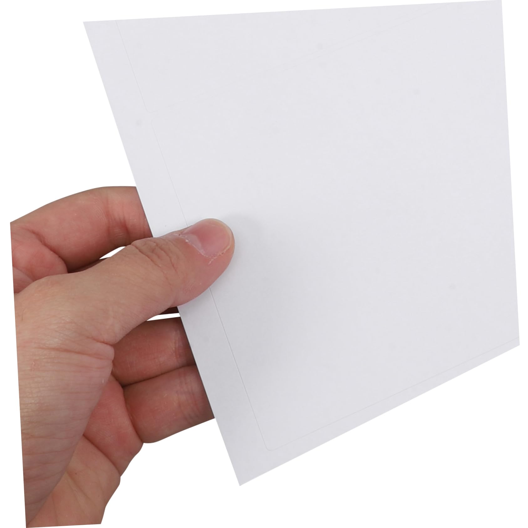100 Fogli Carta Adesiva Stampabile A4 Etichette Adesive Per Spedizione Fogli Etichette Vuote Decalcomanie Per Stampanti