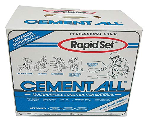 Concrete Resurfacing, 25 lb Pack, Gray