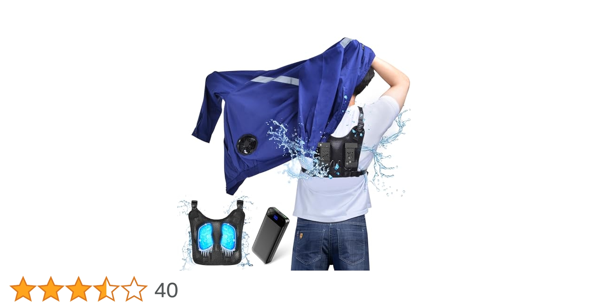 バッテリー付き‼️ペルチェベスト 冷却ベスト 水冷ベスト水冷服 空調服 Amazon.co.jp: [AIOVN] ペルチェ ベスト【2024日本企画＆2つ冷却