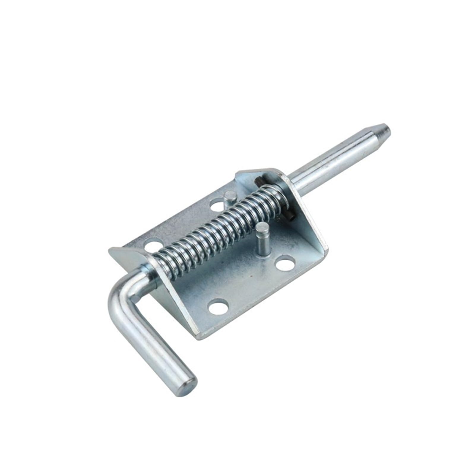 Rmwkrmogrf Iron Hidden Hinge Industrial Spring Buckle 304 Stainless Steel Heavy-Duty Doors Mechanical Equipment Hardware Accessories 1Pcs(Iron)