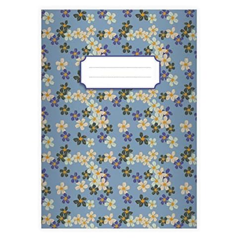 2 Elegante Vintage DIN A5 Schulhefte Cover
