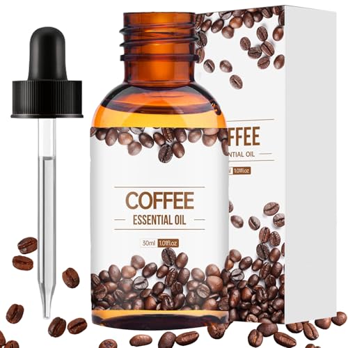 Vibbang Aceite de Café, Aceites Esenciales Puro de Café öl, Coffee Oil Against Wrinkles Face Organic Coffee Oil, Cosmético de Aceite de para el Cuidado de la Piel y el Cabello (Canela)