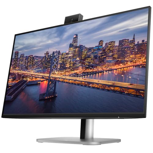 Image of HP Series 7 Pro 27-inch 727pm & 727pk 4K UHD 2160P Conferencing Monitors 2 Pack Bundled with Desk Mount Stand, USB-C Multiport G5 Dock, MK670 Wireless Keyboard & Mouse, Gel Mouse & Wrist Pad