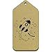 Azeeda 10 x Grand 'Vaisseau Spatial dans l'espace' etiquettes de Bagage (TG00044810)