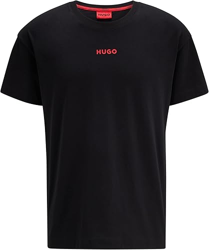 hugo boss white t shirt red logo