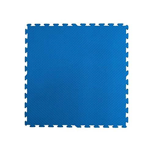Tatame Em E.V.A 50X50 10Mm Com Encaixe - AZUL ROYAL