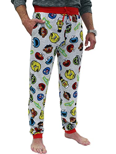 Sesame Street Characters Elmo Cookie Monster Jogger Pajama Pant