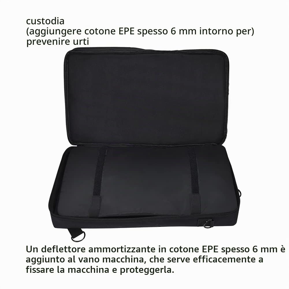Janjunsi Custodia per Pioneer DDJ-400 / DDJ-FLX4 / DDJ-SB3 / Roland DJ-202 | Borsa di trasporto del DJ Controller Zaino con Tracolla