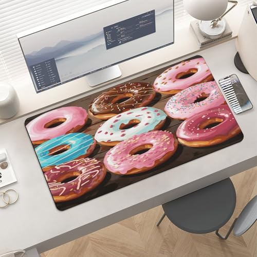 Donuts Desk Mat Non-Slip Large Mouse Pad miniatura 6