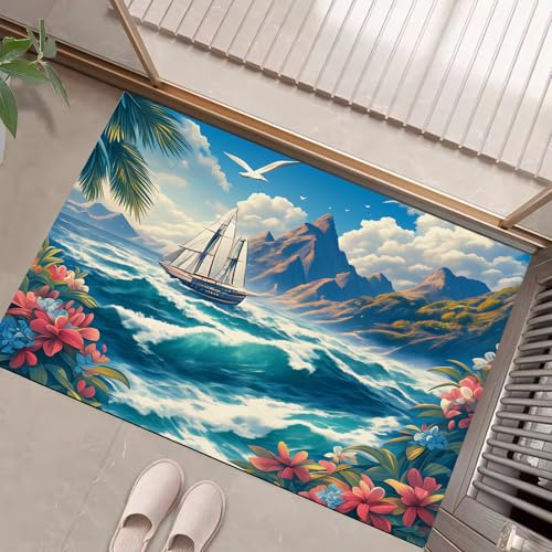 Tapis de sol 60x90cm une entrée propre et chaleureuse - 3