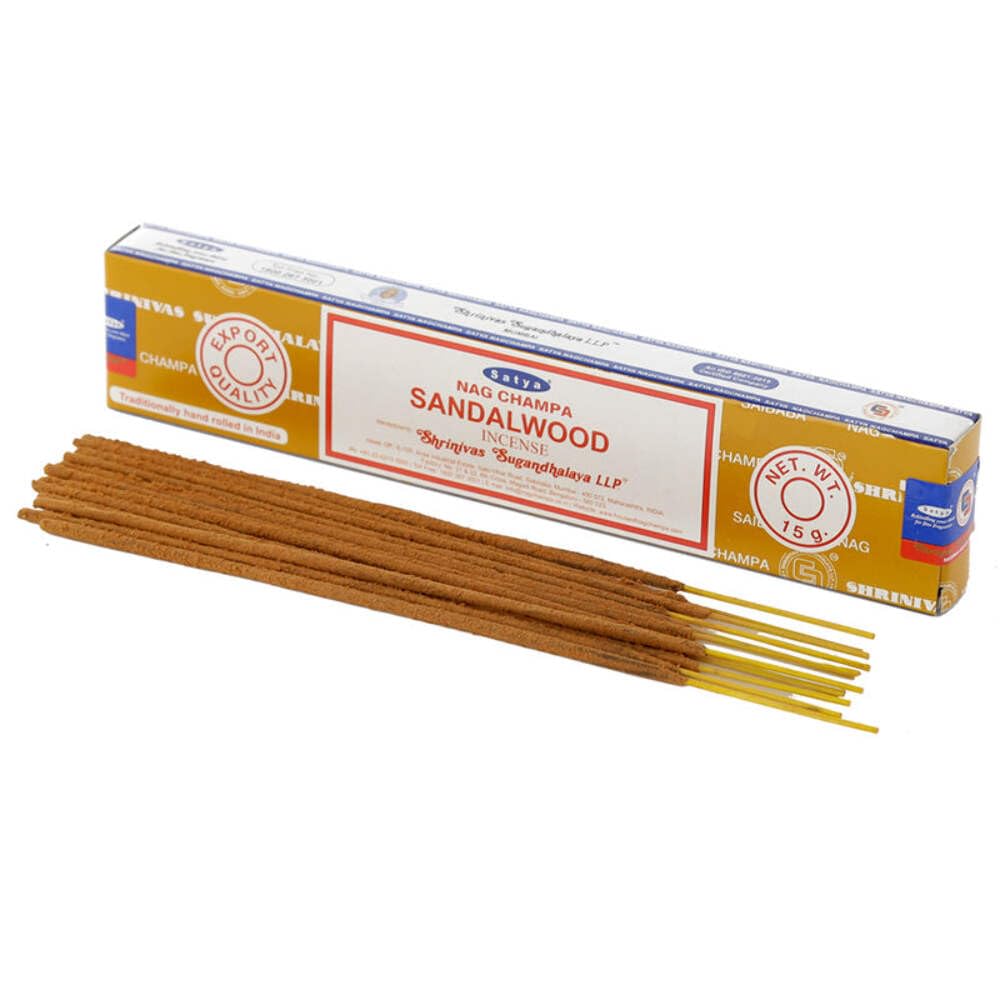 Satya Sandalwood Incense Sticks (1 Pack)