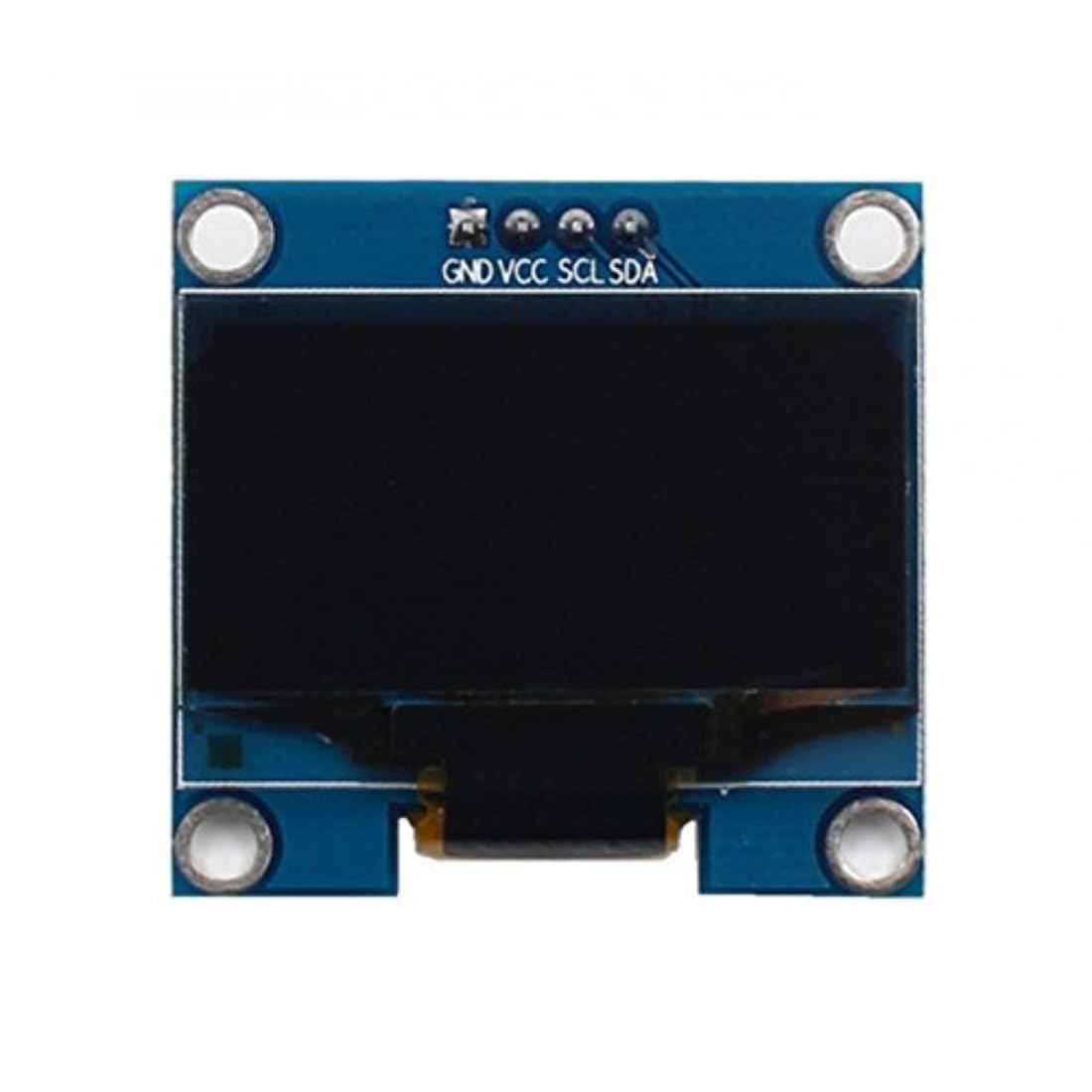 Robocraze 1.3 inches I2C OLED Display | IIC Interface 1.3 inch OLED Screen Display Module for boards compatible with Arduino | 128x64 Resolution Display (Pack of 1)
