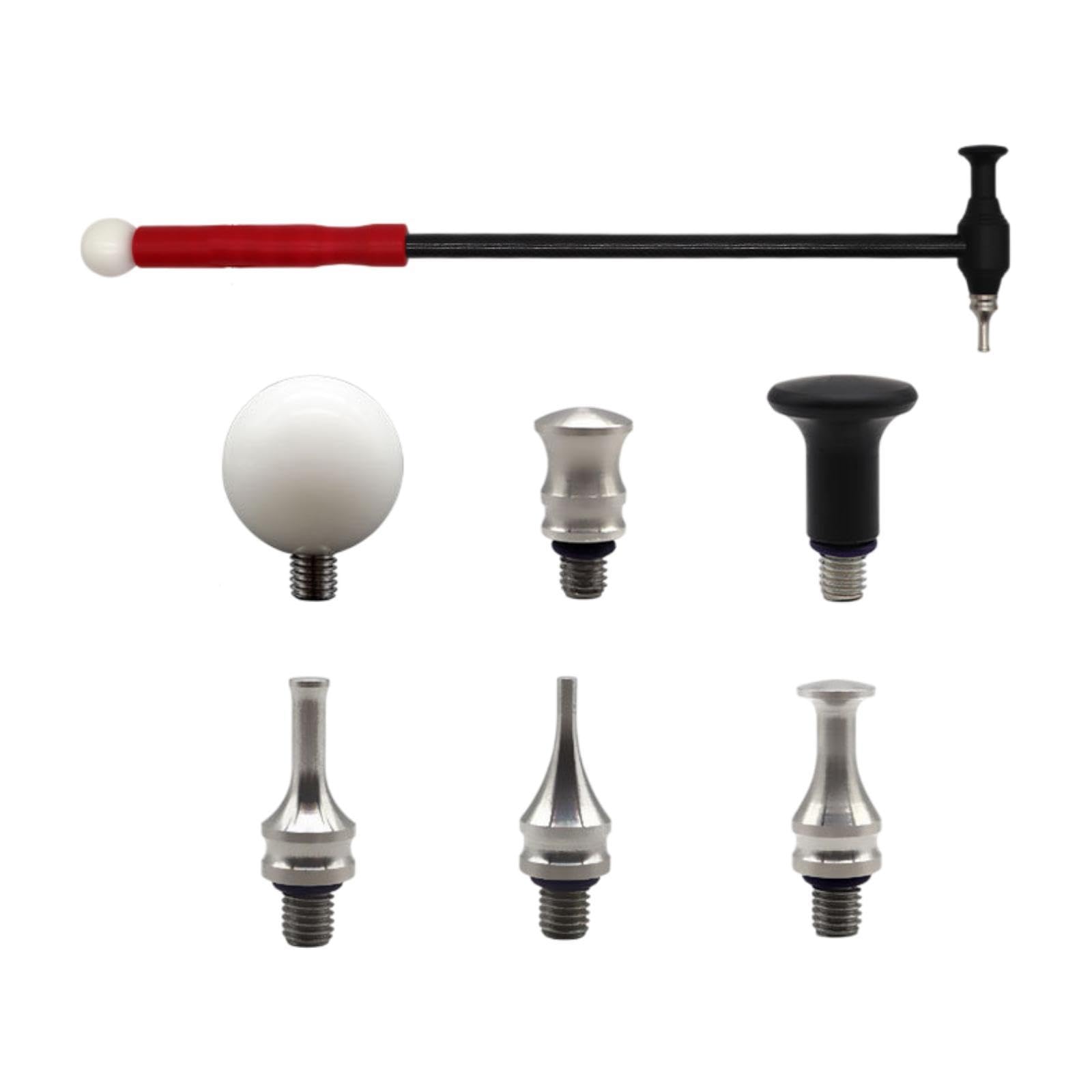 The Style Sutra Dent Repair Tools Kit Practical Ergonomic Handle DIY Fix with 6 Heads Hammer Red|Motors | Automotive Tools & Supplies | Automotive Repair Kits | 1 Paintless Dent Repair Tools Set-picture-12