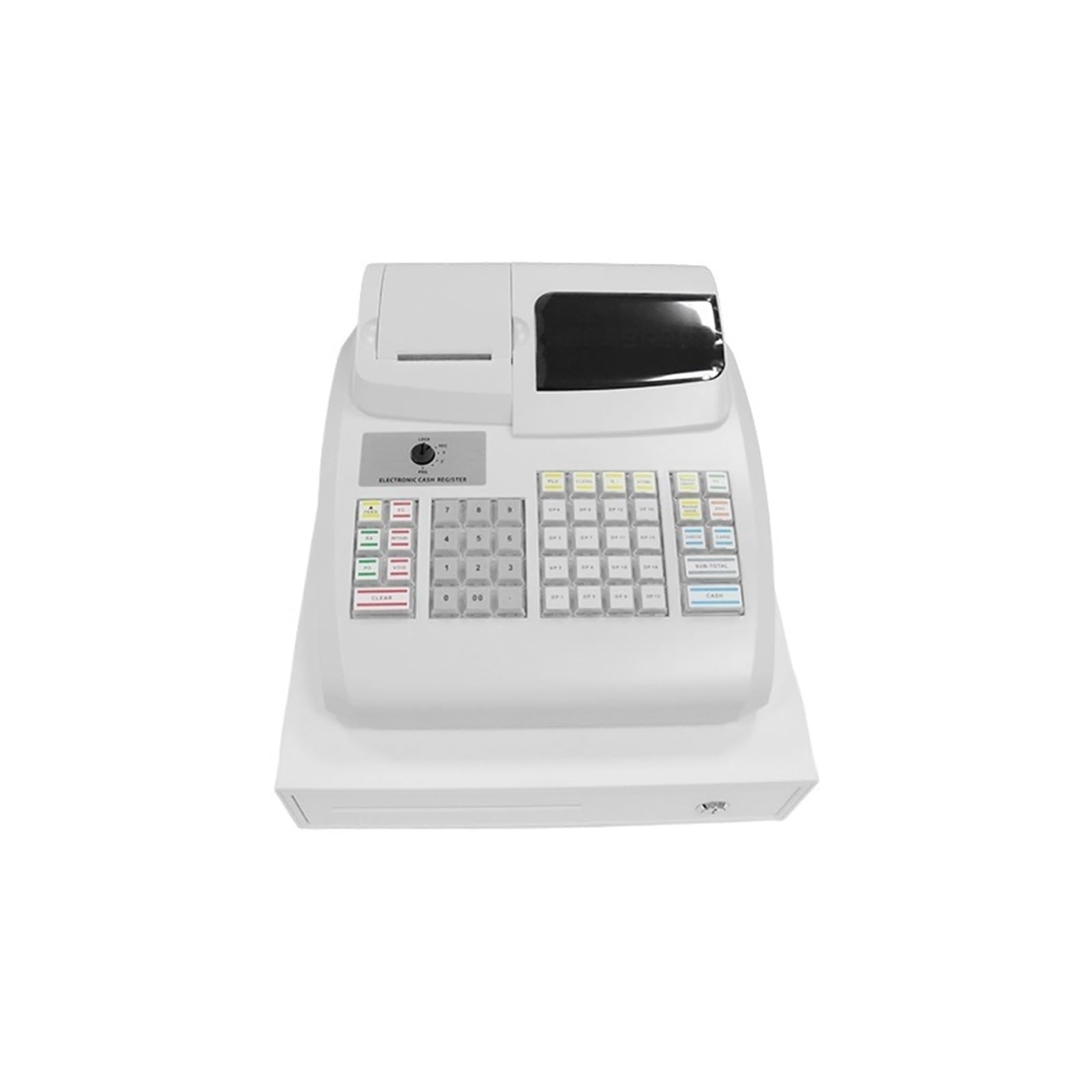 EliteBloom ECR-100 Electronic POS Cash Register with cash drawer open