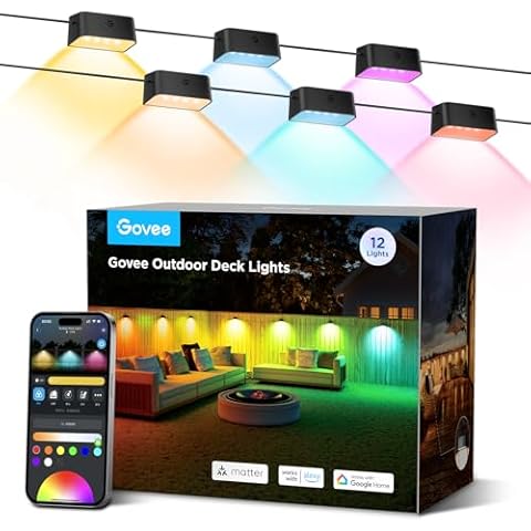 Govee Outdoor Deck Lights 12-Pack Cover