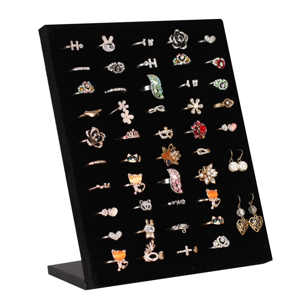 Amazon｜siawadeky 指輪スタンド L型 ピアス アクセサリースタンド