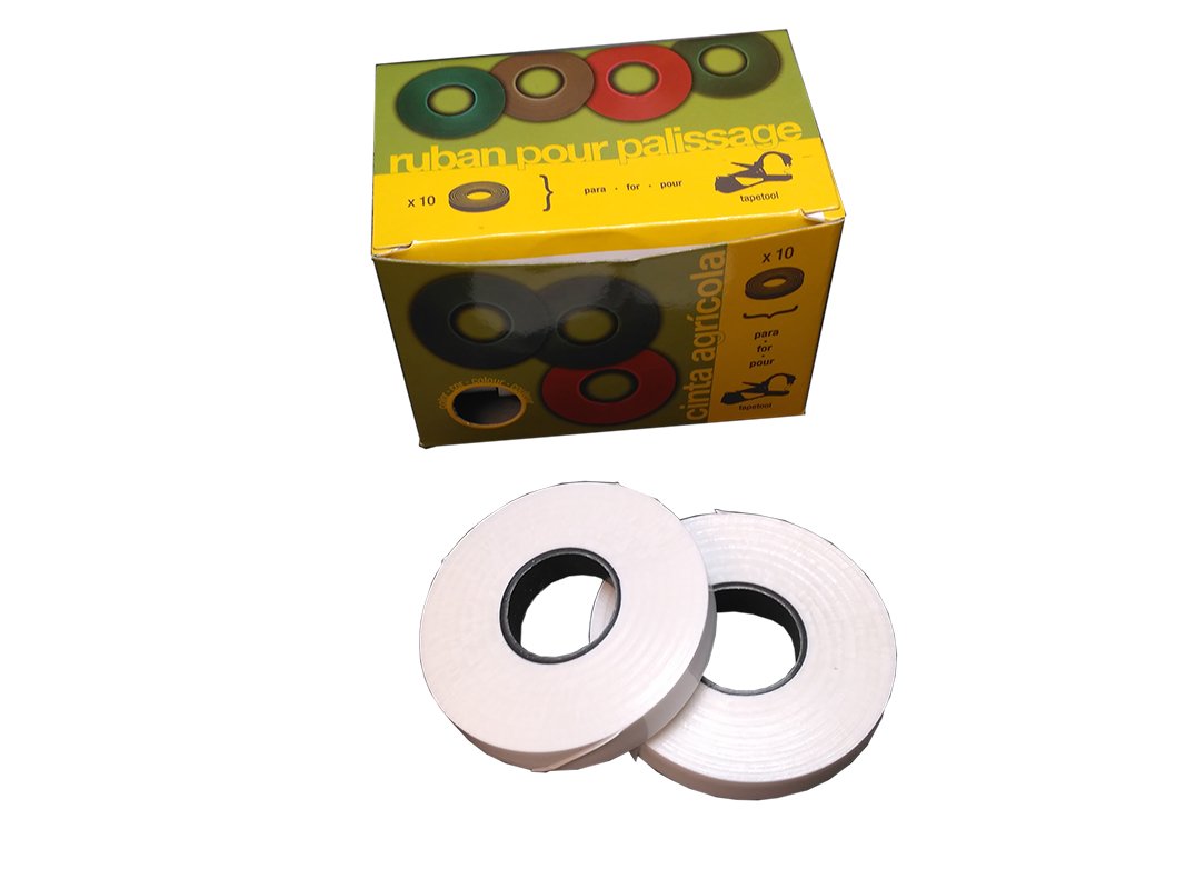Kit de Atado Agrícola para Huerto o Jardinería | Máquina Atadora de Tomateras con Guías para Plantas Trepadoras y Rollos de Cinta y Grapas | Kit con Herramienta para Atar Ramas y Matas