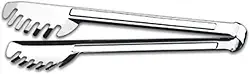 Pegador de Macarrão e Salada Aço Inox 23cm – Pinça Cozinha Resistente, Antiderrapante, Fácil de Usar e Higienizar