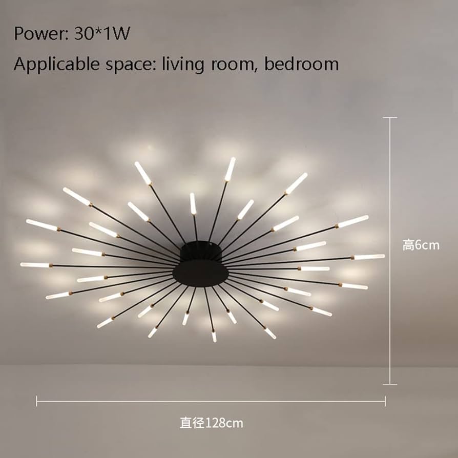 Amazon.com: MAZHILIAN LED Ceiling Lights Modern Firework
