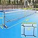 Seliyoo 2-in-1 Folding Wheels Pickleball Net – 22ft Tournament-Grade, Hand Winch Anti-Sag, 3-Min Tool-Free Setup, Heavy Duty Portable Net for Driveway, Backyard, Indoor & Outdoor Court