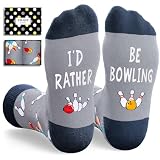 Zmart Bowling Gifts for Men Women - Gifts for Bowlers Men Women, Bowling Socks Stocking Stuffers