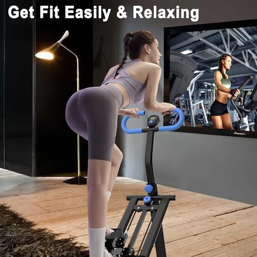 Image of Stair Stepper for Home-Upgrade Vertical Climber Workout Machine for Full-Body Exercise Climber Fitness Equipment with Stable Frame Adjustable Handlebar