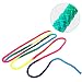 DEWIN Cuerda gimnástica - Arco Iris Color Gimnasia rítmica Cuerda sólida, Cuerda...