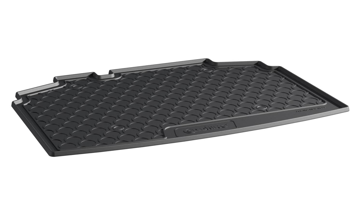 Gledring Rubbasol (Gummi) Kofferraumwanne kompatibel mit Skoda Fabia IV HB 5-türer 2021- (Tiefe Ladeboden)