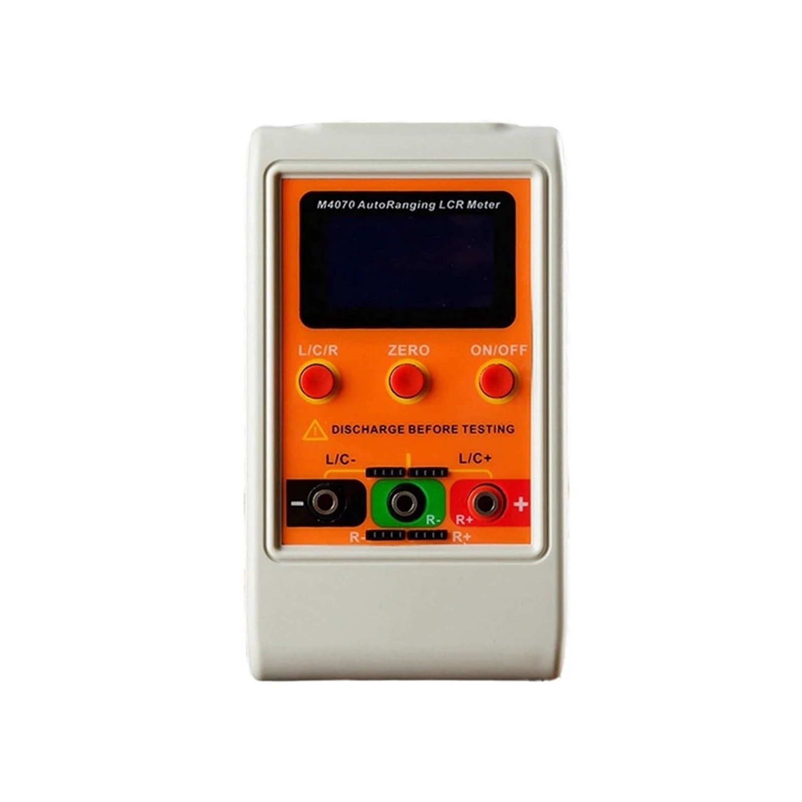 Medidor de Puente LCR de Rango automático, medidor de inductancia de capacitancia Digital Recargable LCD, Rango 100h 100MF 20MR