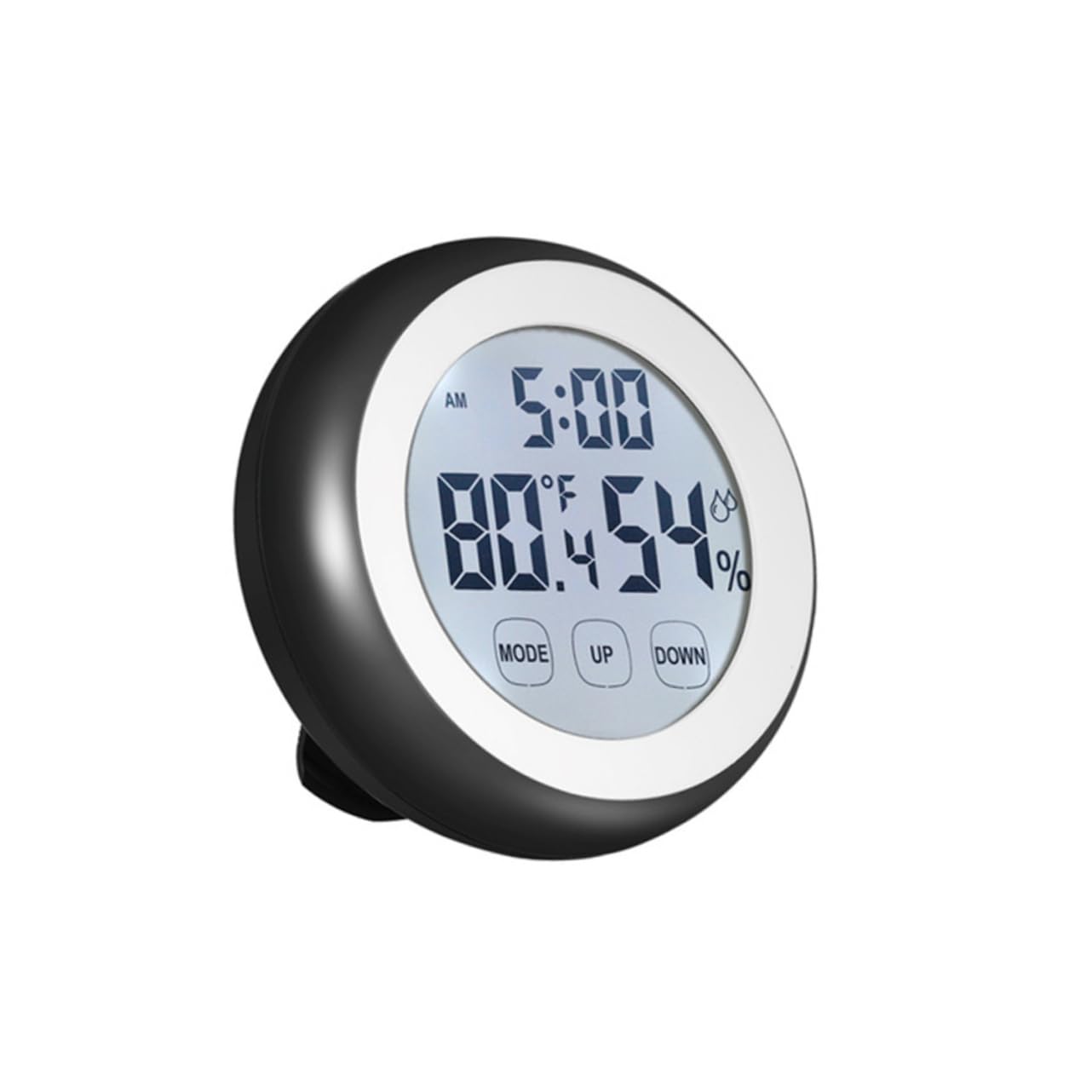 Kisangel 3 Stücke Hochpräzises Digitalthermometer Hygrothermograph Lcd-display Touchscreen Celsius/fahrenheit Wandmontage Tischständer Batterie