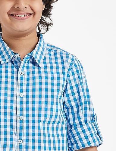 Image of Amazon Brand - Jam & Honey Boys Boys 100% Cotton Printed Half and Full Sleeves Shirt | Age 2-12 Years