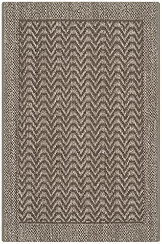 Safavieh Palm Beach Collection PAB321D Sisal & Jute Accent Rug, 2  x 3 , Silver