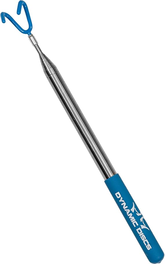 Dynamic Discs Dynamic Retriever Telescoping Disc Golf Retriever Disc Golf Grabber Tool with