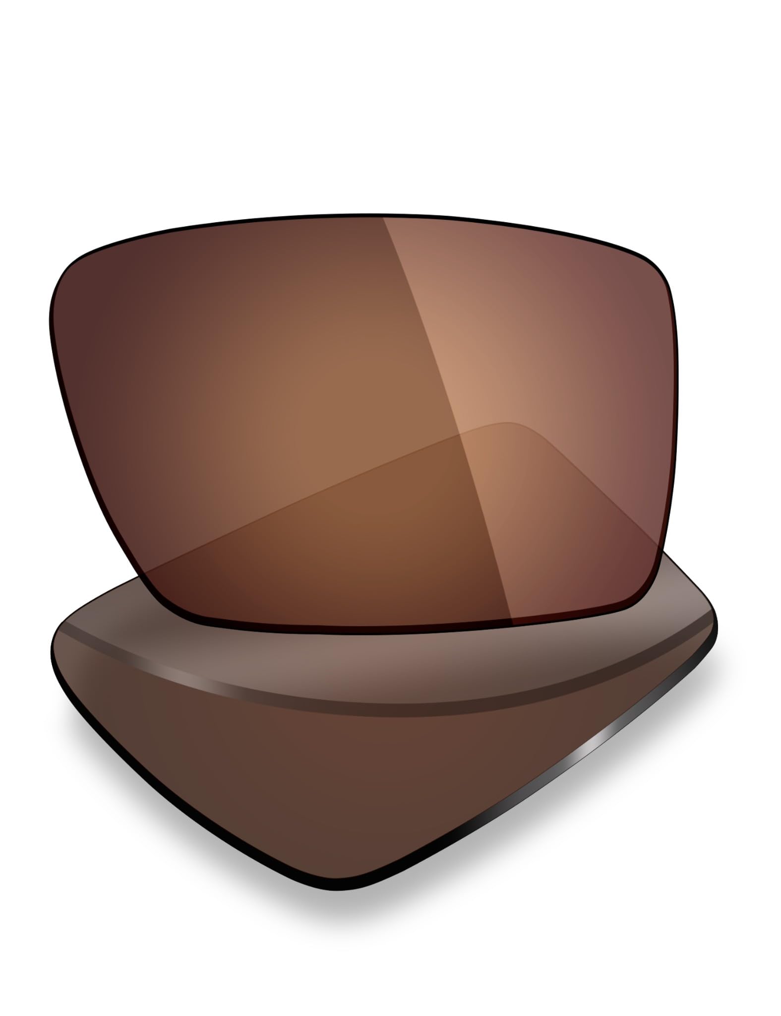 Mryok Polarized Replacement Lenses for Costa Del Mar Fantail - Bronze Brown