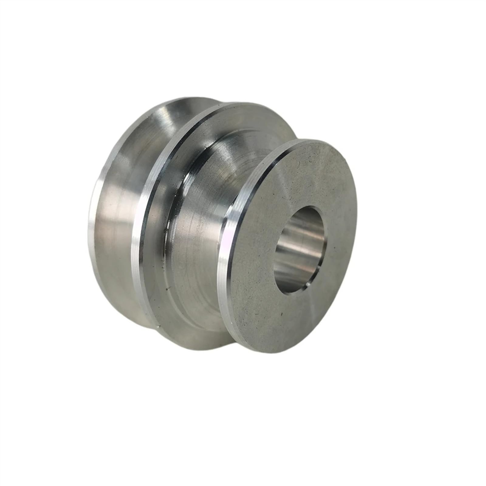 Keilriemenscheibe Aus Aluminiumlegierung, Doppelnut, 40/50 Mm Durchmesser, Feste Bohrung 8-20 Mm – Für Typ A/O Riemen