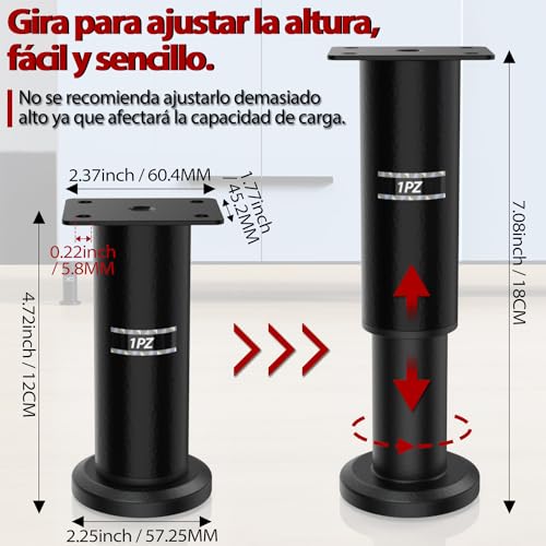 Comparativas de Donde comprar patas para sillones más recomendados. 20 Imagen adicional