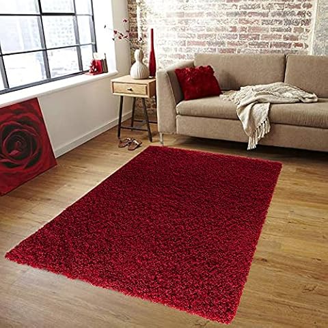 COZILY Small Fluffy Shaggy Corridor Carpet Hallway Runners Rug : Washable Anti Fatigue Heat Resistant Mat Kawaii Home Decor Room Kitchen Rugs Hall Runner Floor Mats Rug (80 x 150 , Red Cover