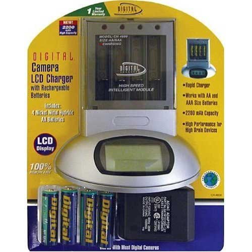 Buy Digital Concepts Battery Charger for AA and AAA Size Batteries with