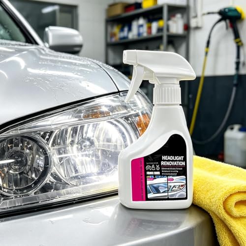 Kit de restauración de faros de coche y limpieza de ópticas SUV 3